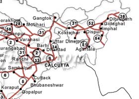 India Road Maps