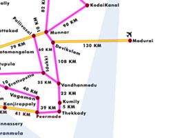 Kerala Road Map